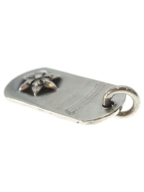 Chrome Hearts Raised Star Dog tag With Ball Chain Necklace  Chrome Hearts Raised Star Dogtag Dog Tag Limited Silver Necklace Top